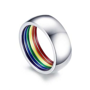 Band Rings | Mens LGBT Ring Band Rings Band Rings