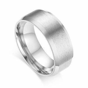 Band Rings | Mens Simple Silver Band Ring Band Rings Band Rings