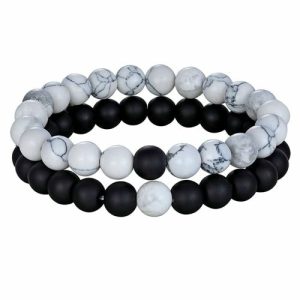 Beaded Bracelets | Mens Classy Couples Bracelet Set – 7 Colors Beaded Bracelets Beaded Bracelets