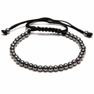 Beaded Bracelets | Mens Slim Macrame Bracelet Beaded Bracelets Beaded Bracelets