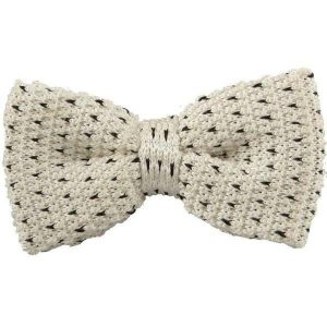 Bow ties | Mens Knitted Bow Tie Off-White Accessories Bow ties