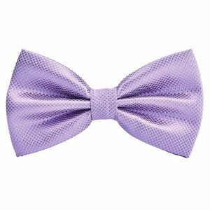 Bow ties | Mens Lilac Deluxe Pre-Tied Bow Tie Accessories Bow ties