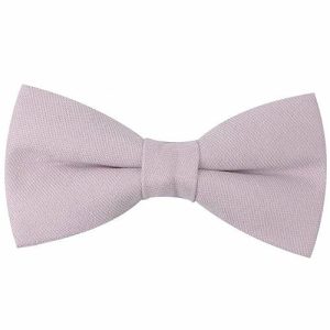 Bow ties | Mens Pastel Lilac Cotton Pre-Tied Bow Tie Accessories Bow ties