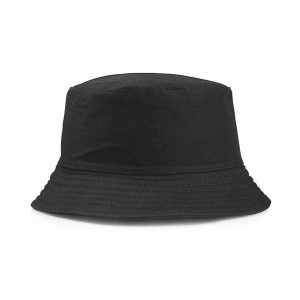 Caps & Hats | Mens Black Bucket Hat Accessories Caps & Hats