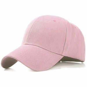 Caps & Hats | Mens Light Pink Basic Cap Accessories Caps & Hats