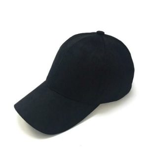 Caps & Hats | Mens Suede Cap Black Accessories Caps & Hats