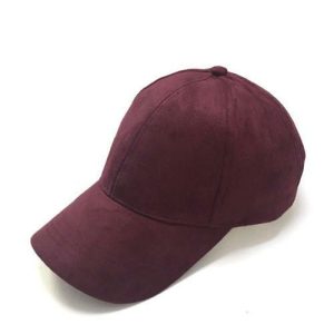 Caps & Hats | Mens Suede Cap Burgundy Accessories Caps & Hats