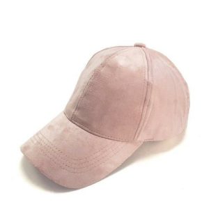 Caps & Hats | Mens Suede Cap Light Pink Accessories Caps & Hats