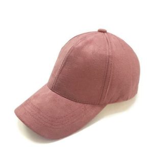 Caps & Hats | Mens Suede Cap Pink Accessories Caps & Hats