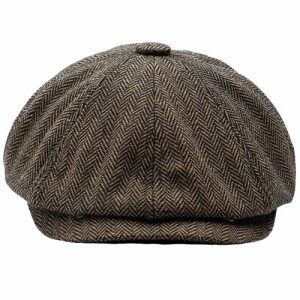 Caps & Hats | Mens Warm Brown Vintage Newsboy Cap Accessories Caps & Hats