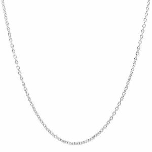 Chains | Mens 3mm Silver Rolo Chain Necklace Accessories Chains