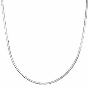 Chains | Mens 3mm Silver Snake Chain Necklace Accessories Chains