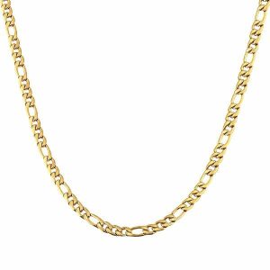 Chains | Mens 4.5mm Gold Figaro Chain Necklace Accessories Chains