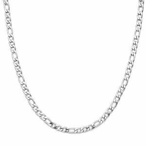 Chains | Mens 4mm Silver Figaro Chain Necklace Accessories Chains