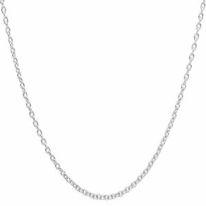 Chains | Mens 4mm Silver Rolo Chain Necklace Accessories Chains