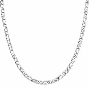 Chains | Mens 5.5mm Silver Figaro Chain Necklace Accessories Chains