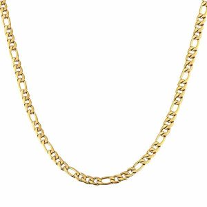 Chains | Mens 6mm Gold Figaro Chain Necklace Accessories Chains