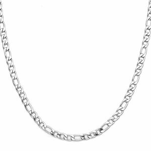 Chains | Mens 7mm Silver Figaro Chain Necklace Accessories Chains