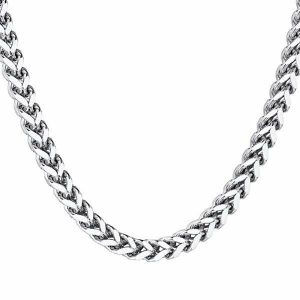 Chains | Mens 8mm Silver Franco Chain Necklace Accessories Chains