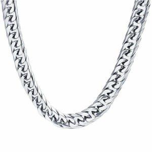 Chains | Mens 8mm Stainless Steel Link Chain Necklace Accessories Chains