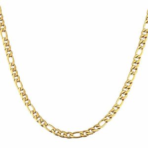 Chains | Mens 9.5mm Gold Figaro Chain Necklace Accessories Chains