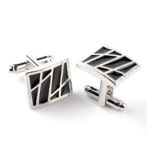 Cufflinks | Mens Cufflinks Lining Design Accessories Cufflinks