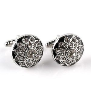 Cufflinks | Mens Cufflinks Platinum Rose Accessories Cufflinks