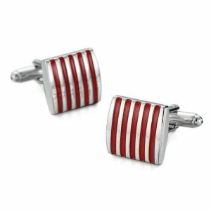 Cufflinks | Mens Cufflinks Striped Accessories Cufflinks