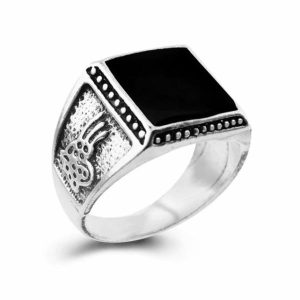 Dress Rings | Mens Black Antique Ring Dress Rings Dress Rings