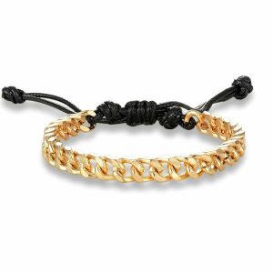 Macrame Bracelets | Mens Macrame Chain Bracelet Bracelets Chain Bracelets