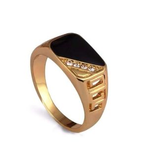 Signet Rings | Mens Gold/Diamond Ring Band Rings Band Rings