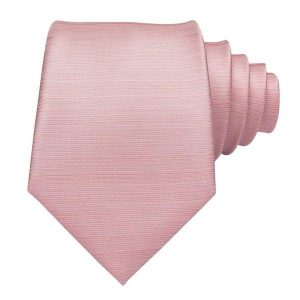 Ties | Mens Baby Pink Rose Gold Silk Tie Accessories Mens