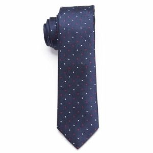 Ties | Mens Blue Mini Dot Skinny Tie Accessories Mens