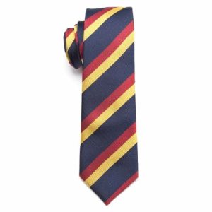 Ties | Mens Blue Red Yellow Skinny Tie Accessories Mens