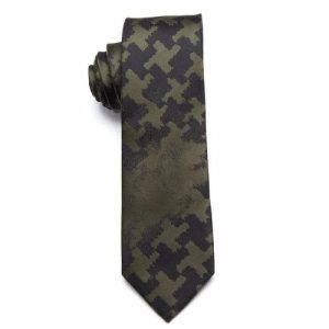 Ties | Mens Camouflage Cross Skinny Tie Accessories Mens