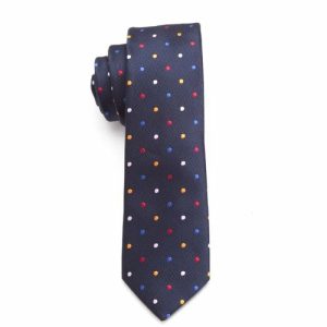 Ties | Mens Colorful Dotted Skinny Tie Accessories Mens