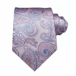 Ties | Mens Lavender Purple Paisley Silk Tie Accessories Mens