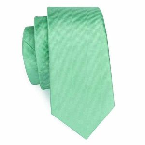 Ties | Mens Mint Green Silk Tie Accessories Mens