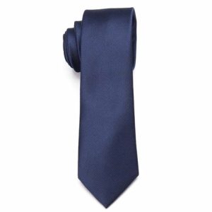 Ties | Mens Plain Blue Skinny Tie Accessories Mens