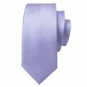 Ties | Mens Plain Lavender Silk Necktie Accessories Mens