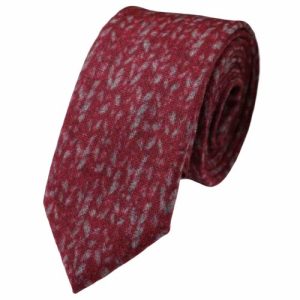 Ties | Mens Red Knit Cotton Necktie Accessories Mens