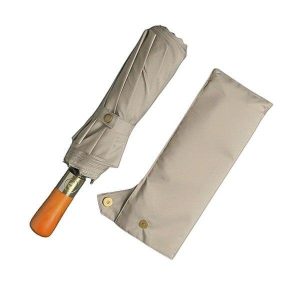 Umbrellas | Mens Beige Automatic Windproof Folding Umbrella Accessories Mens