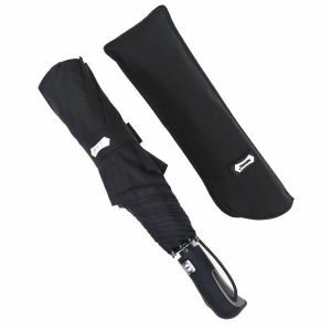 Umbrellas | Mens Black Automatic Windproof Umbrella Accessories Mens