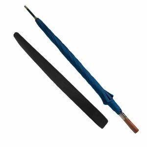 Umbrellas | Mens Blue Strong Wooden Umbrella Accessories Mens