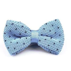 Bow ties | Mens Knitted Bow Tie Sky Blue Accessories Bow ties